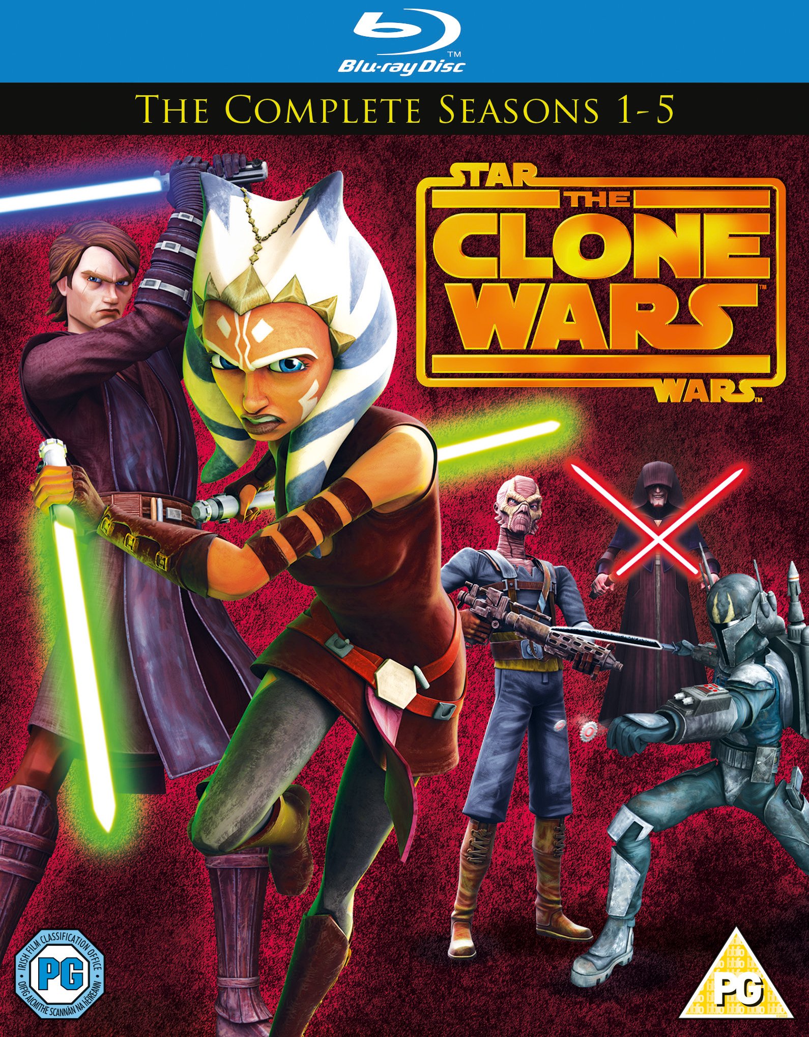 Amazon.com: Star Wars-Clone Wars: Season 1-5